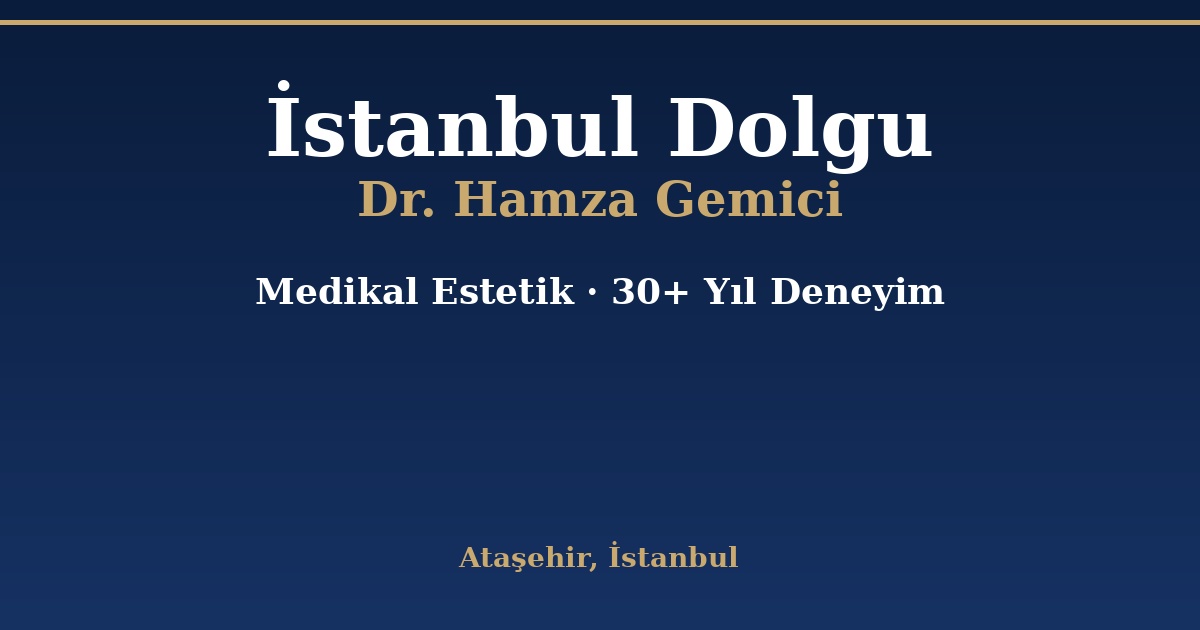 Atasehir Dolgu Kliniği